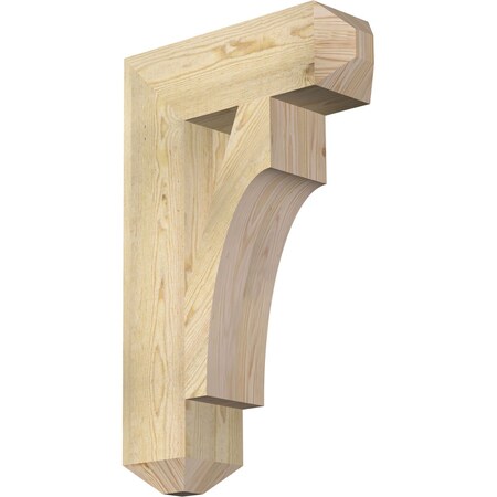 Ekena Millwork Westlake Craftsman Rough Sawn Bracket, Douglas Fir, 6"W x 20"D x 32"H BKT06X20X32WTL04RDF